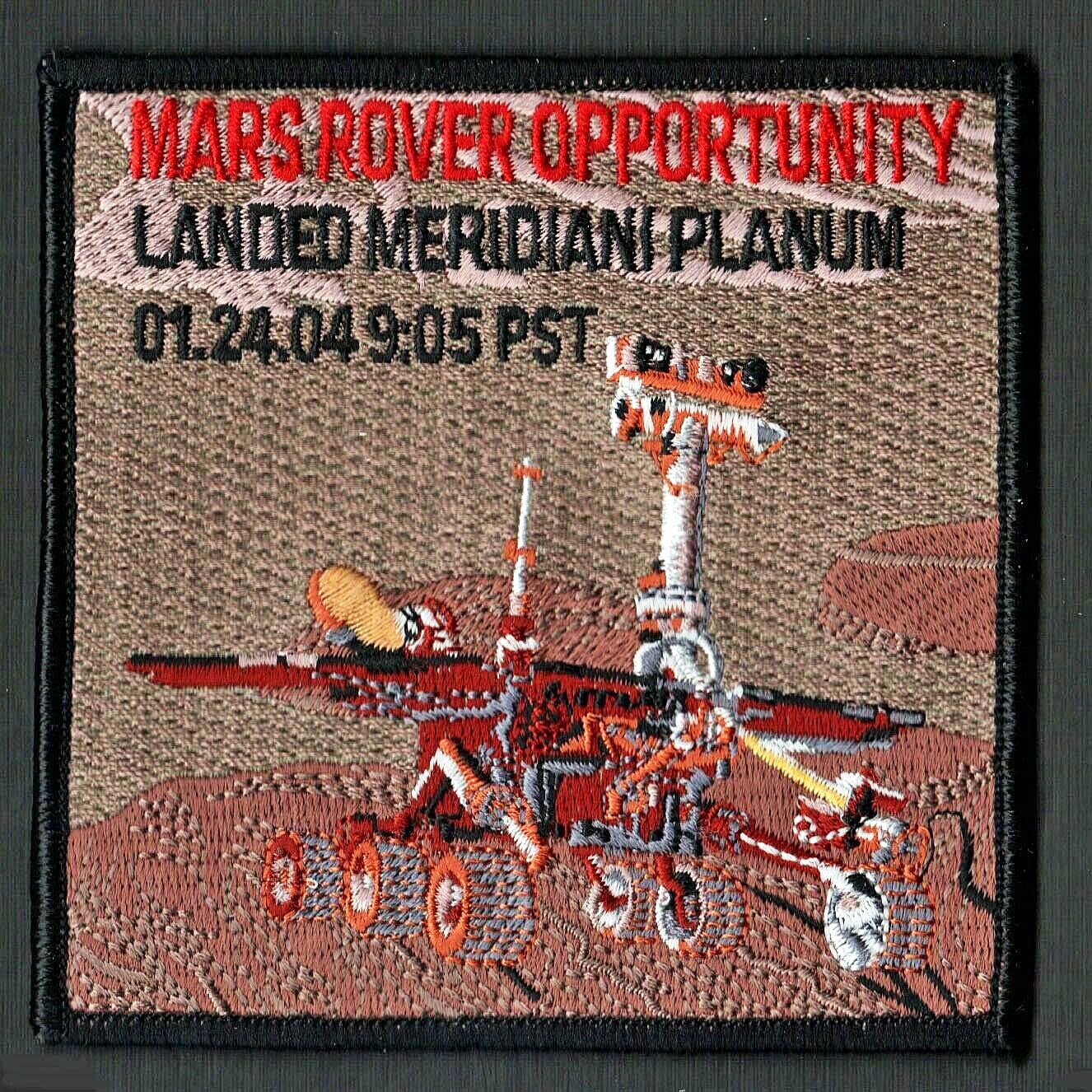 MARS Exploration ROVER OPPORTUNITY Mission NASA JPL ORIGINAL SPACE PATCH