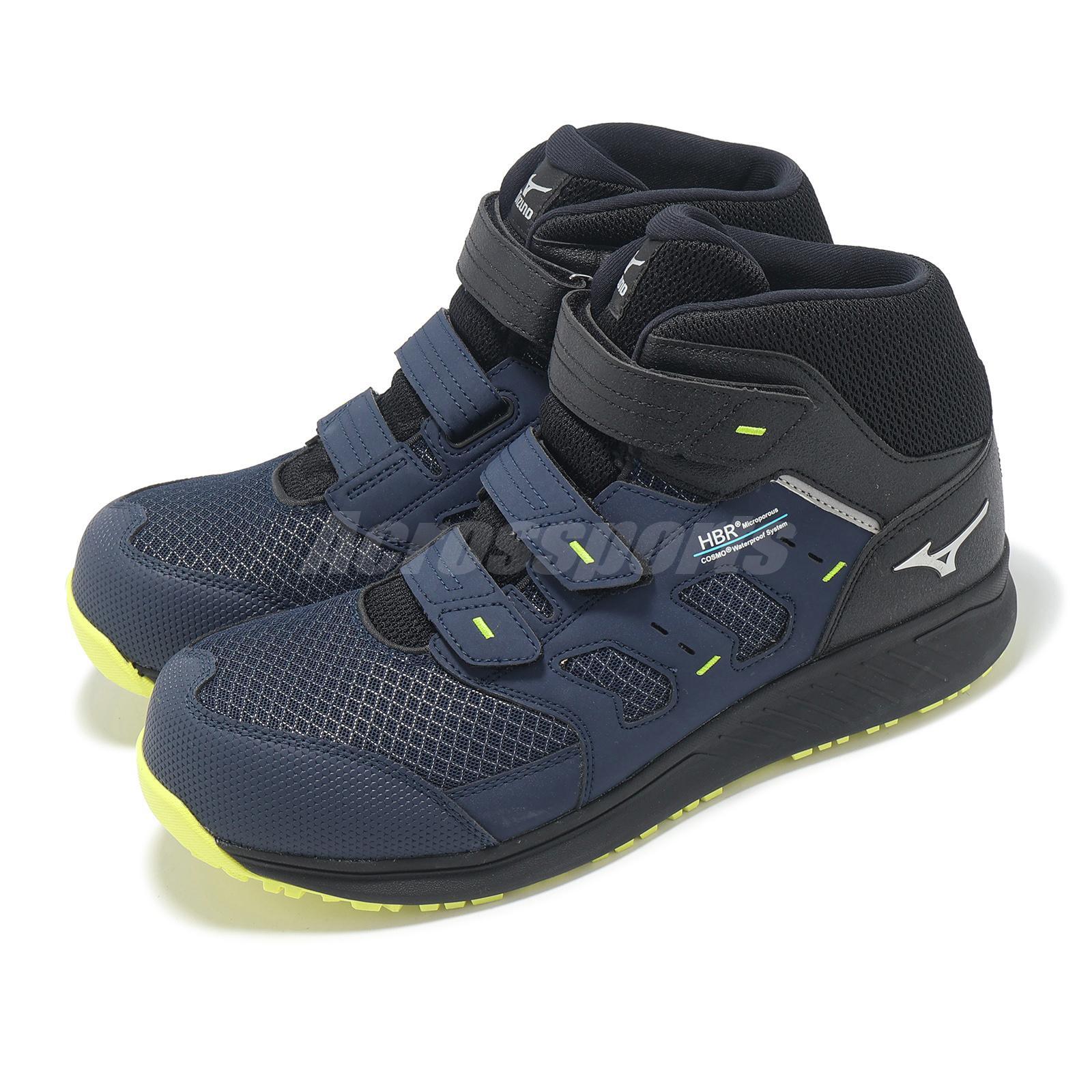 Mizuno Prime Fit WU21H Navy Yellow Men Unisex Work Water Repellent F1GA2562-14