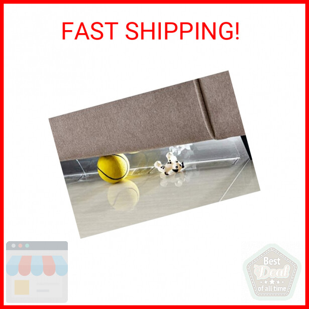 Clear Toy Blockers for Furniture - 3.2"H×16"L×8 pieces Clear and free cutting