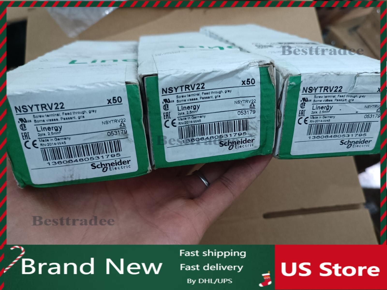 50PCS NEW NSYTRV22 cable teminal brand