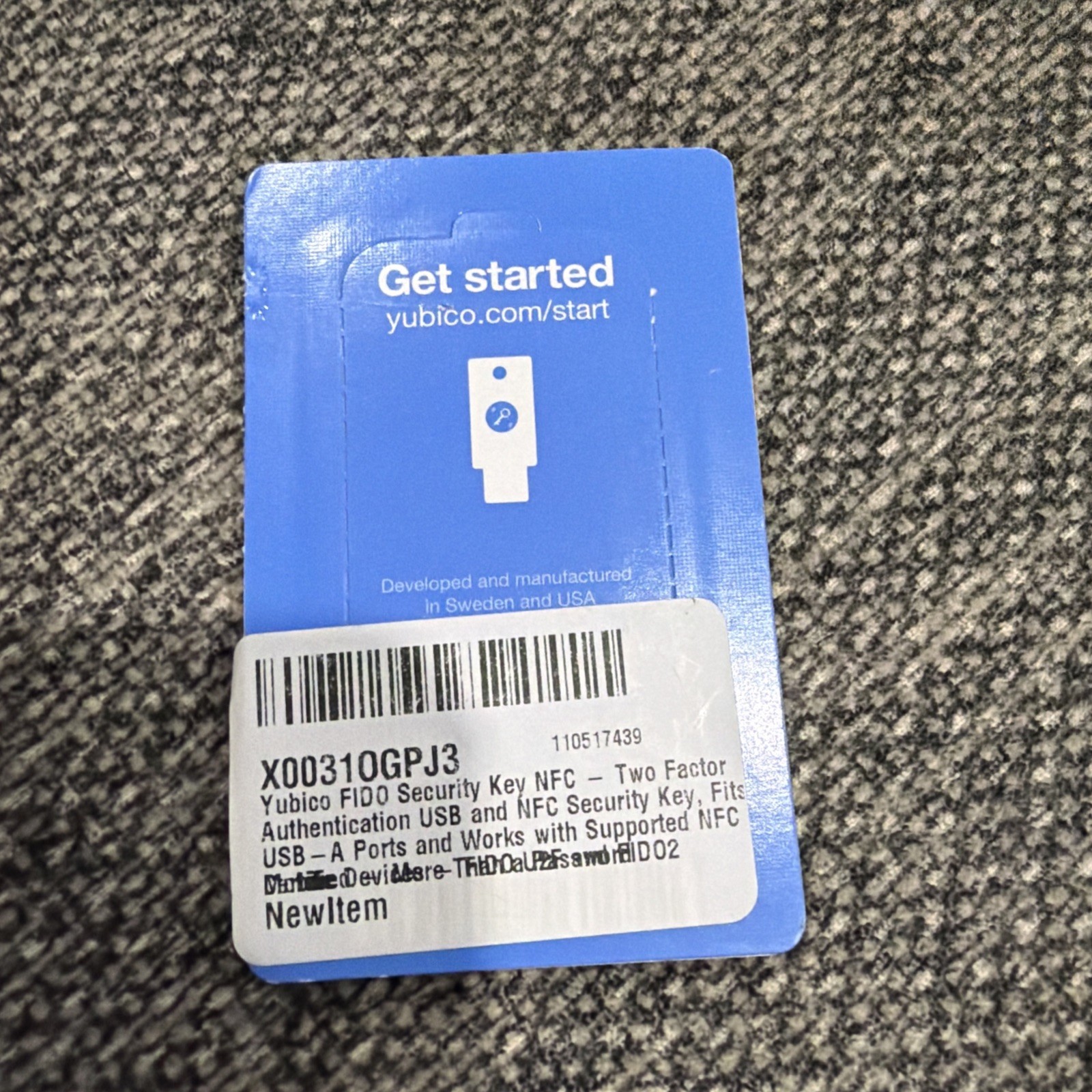 Yubico Security Key NFC