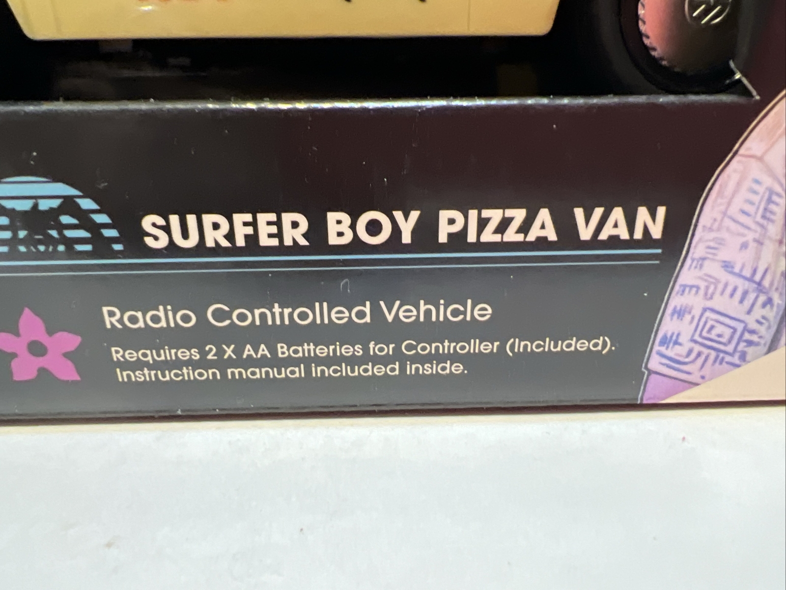 Stranger Things 2 3 Radio Controlled Surfer Boy Pizza Van Adventure Force