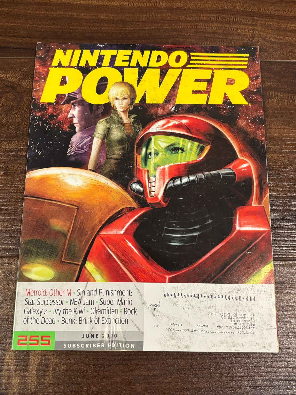Nintendo Power Magazine Volume 255 June 2010 Metroid Other M