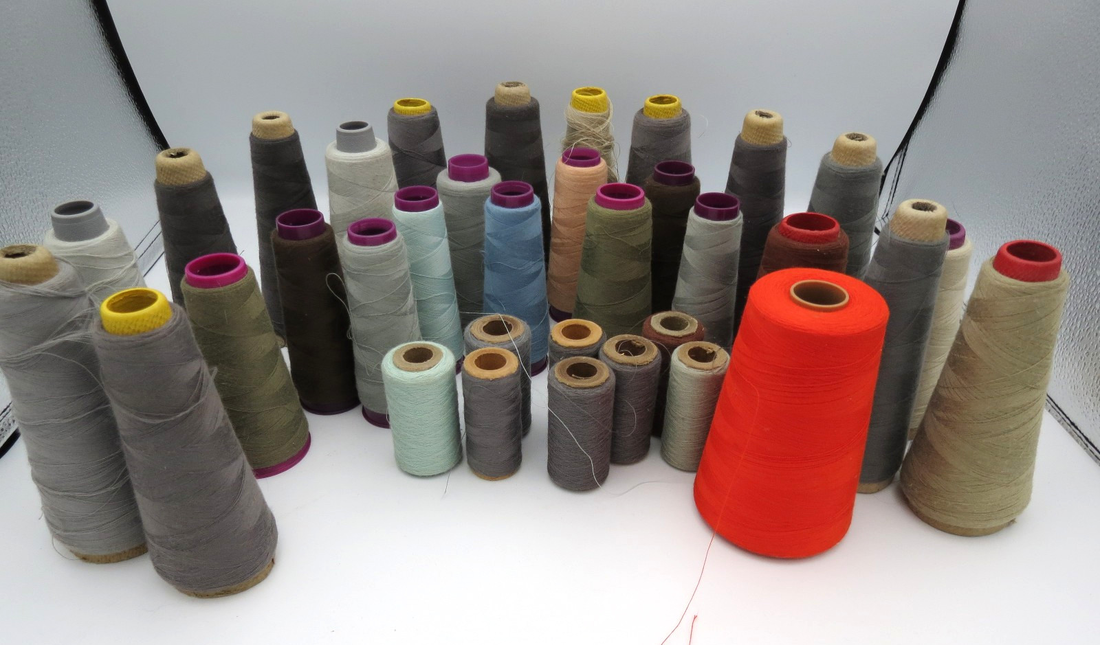 Various Brands Old Threads Large Lot for Basting / Mocking