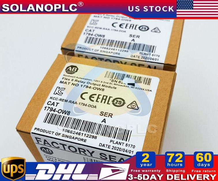 AB 1794-OW8 Ser A Flex 8 Point Relay Output Module New Sealed