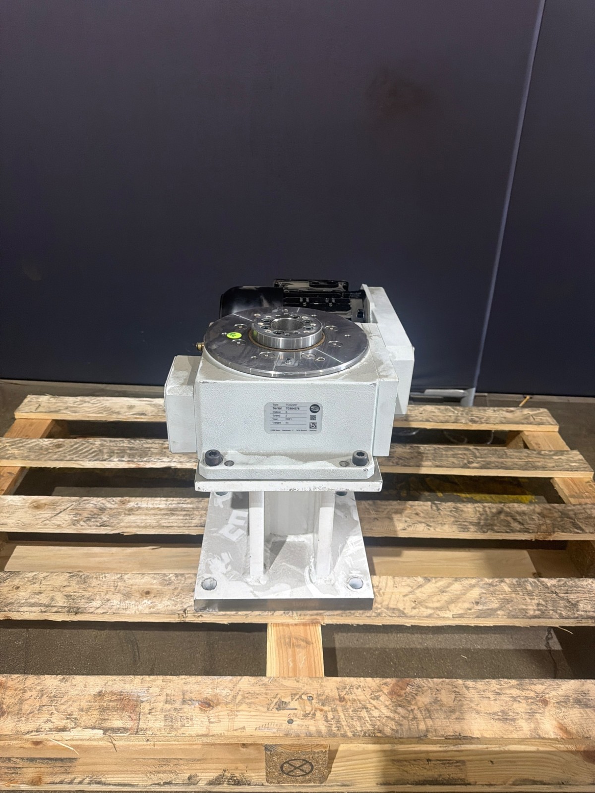Weiss TC0220T 8 Station Rotary Indexing Table USED