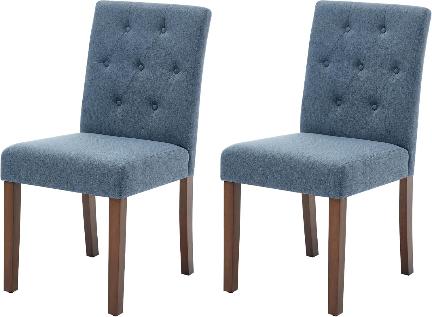 Modern Velvet Dining Chairs Set of 6/4/2 Kitchen Living Room Chair Wooden Legs