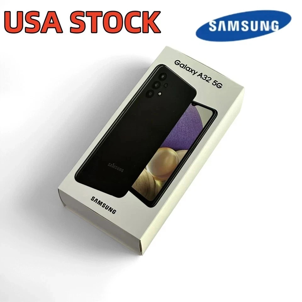 💯SEALED Samsung Galaxy A32 5G SM-A326U 64GB+4GB 48MP FACTORY UNLOCKED Smartphon