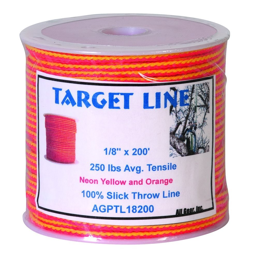Weaver Leather Target Throw Line Orange/Yellow 3.175Mm 08-98030