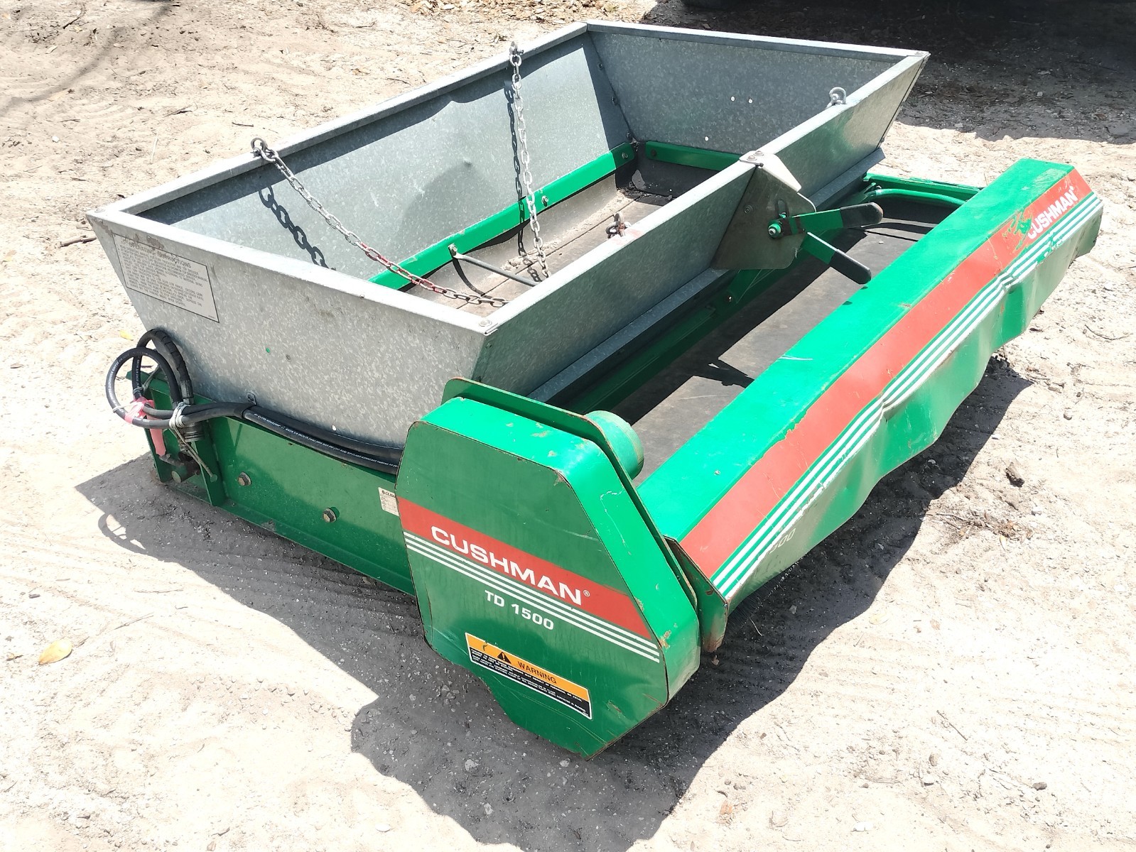 Cushman TD 1500 Top Dresser Sand Spreader - TD1500
