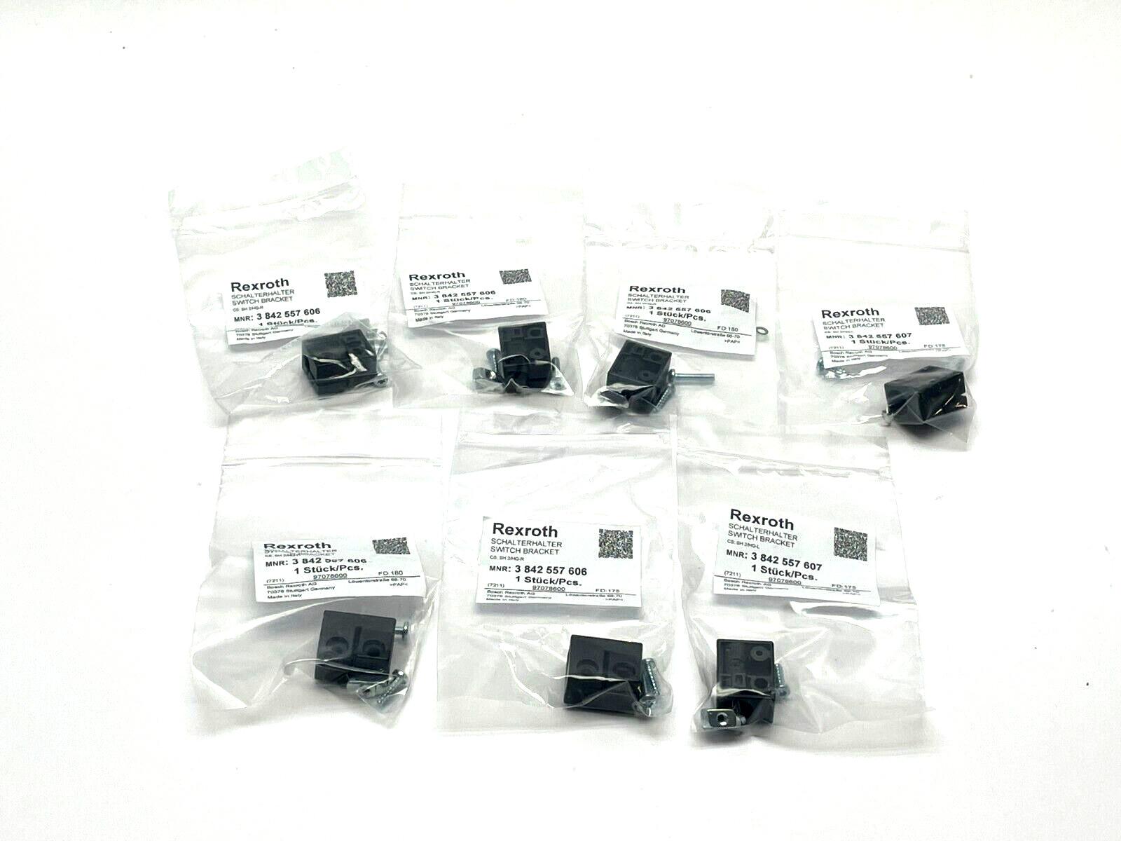 Bosch Rexroth 3842557606 Switch Bracket LOT OF 7