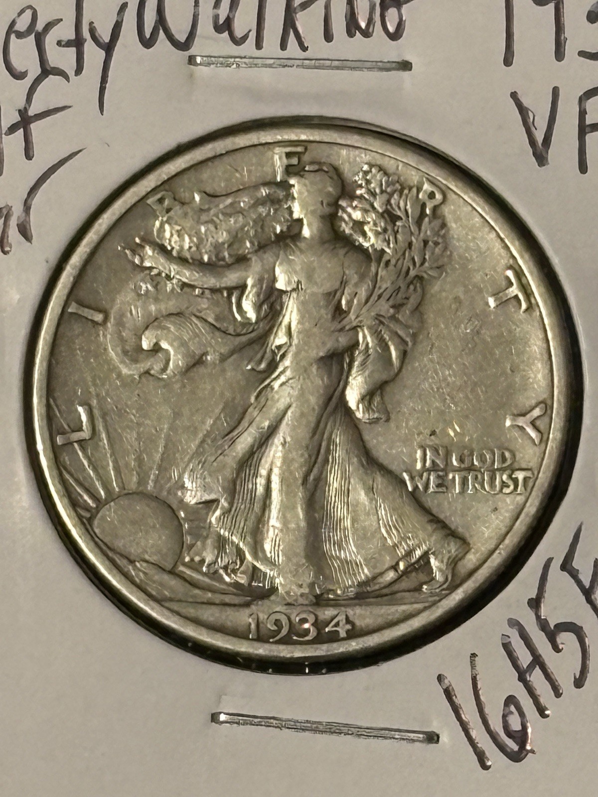 1934 Liberty Walking Half Dollar