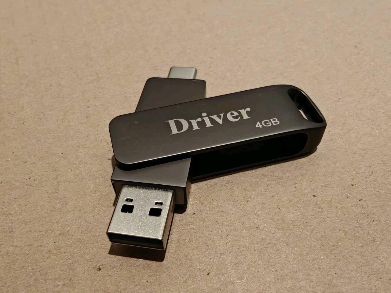 Mini Type-C 4GB for Android USB 2.0 Flash Drive Phone Drive 2IN1 Connections