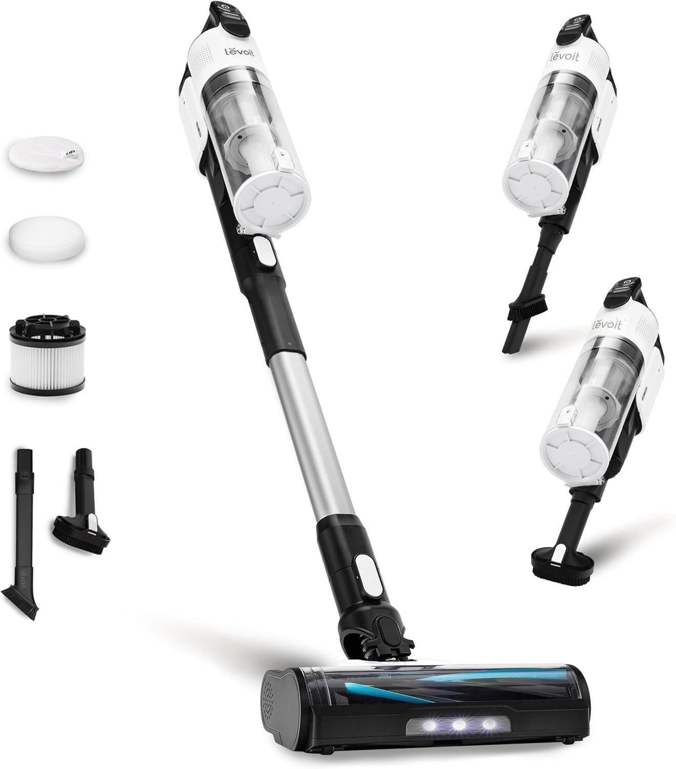 LEVOIT Cordless Stick Vacuum, 50Min, Tangle-Resistant, LVAC-200