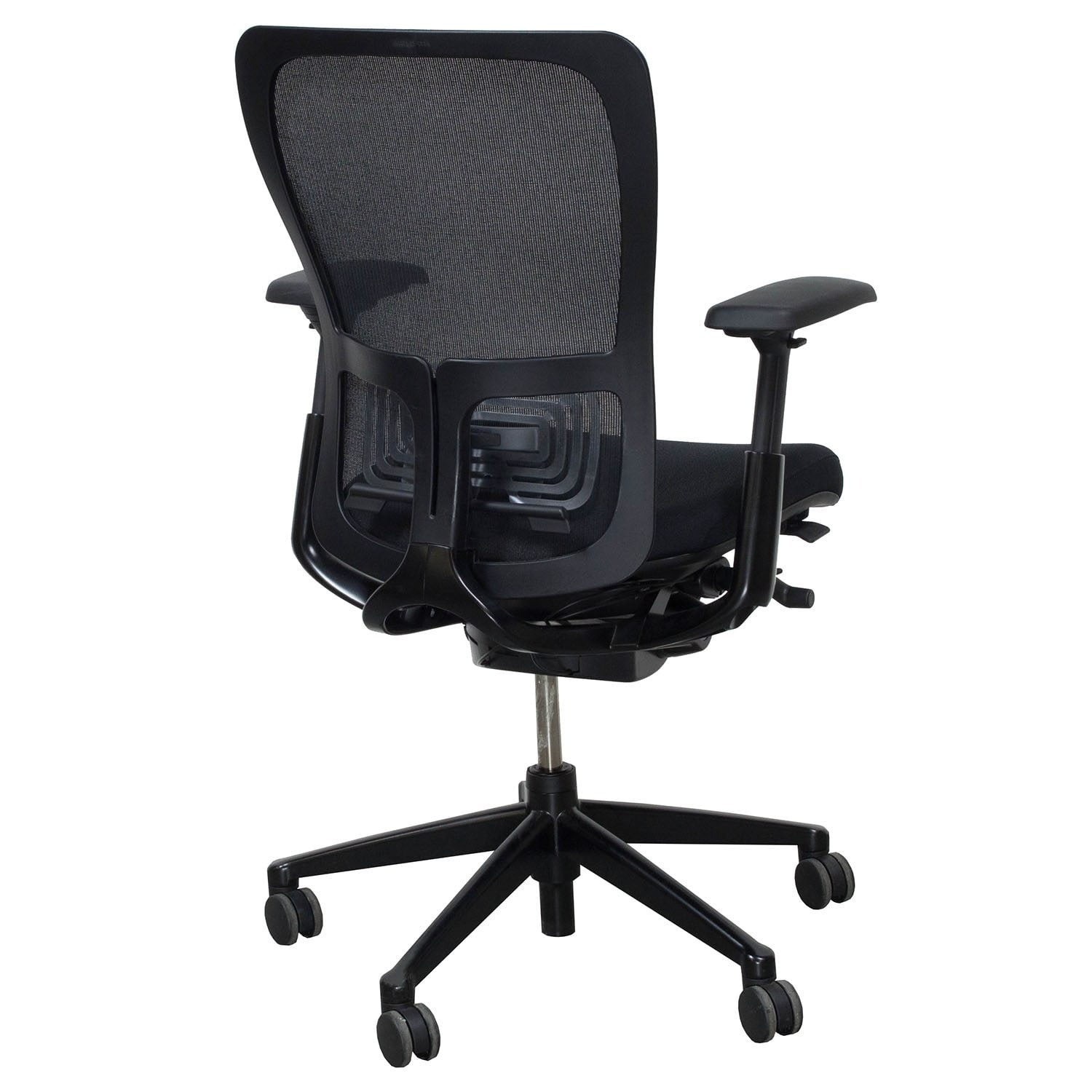 Haworth Zody Mesh Back Task Chair Black Adjustable Ergonomic Forward Tilt