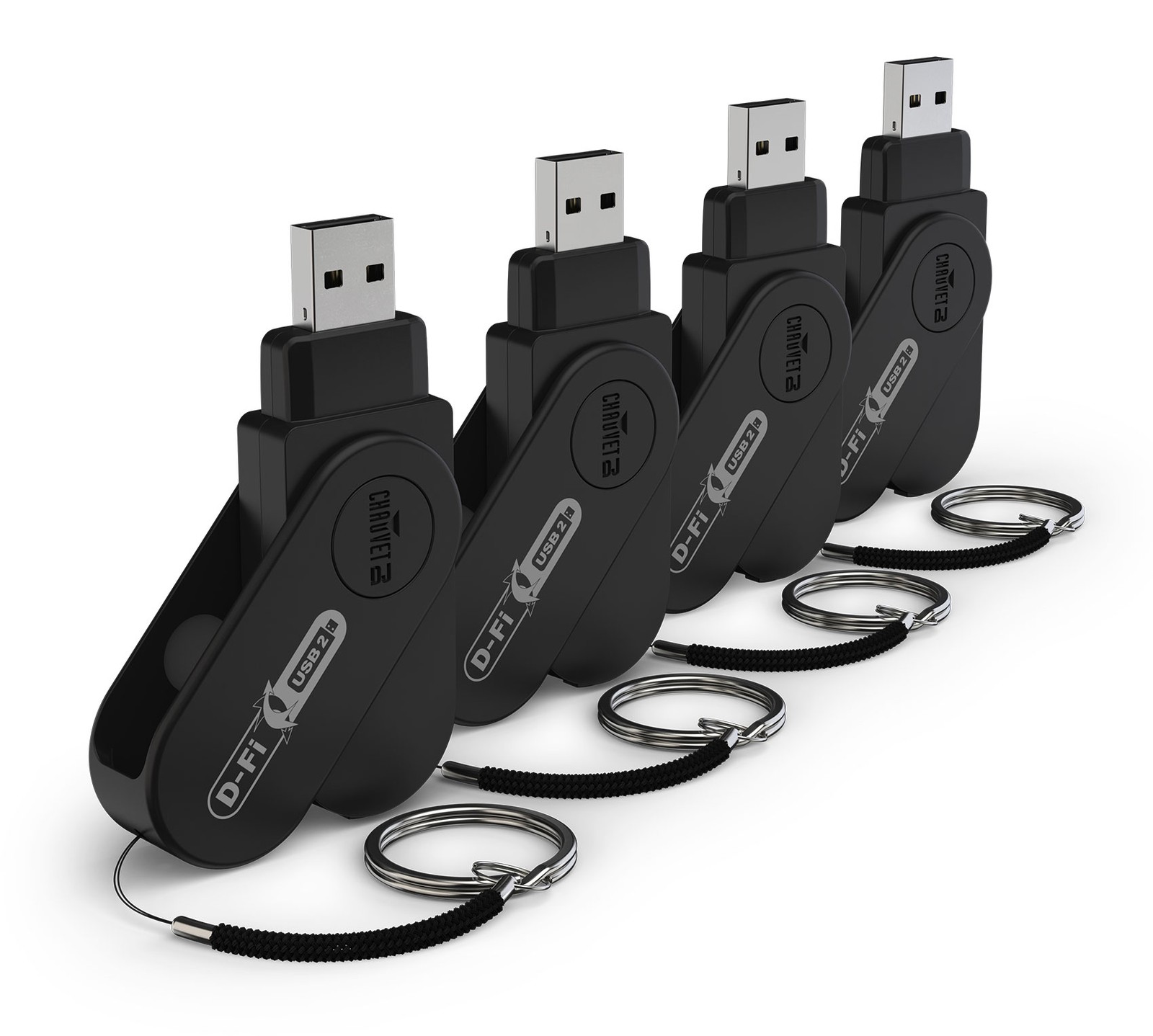 Chauvet DJ DFI USB 2X4 4-Pack Wireless D-Fi Transceivers