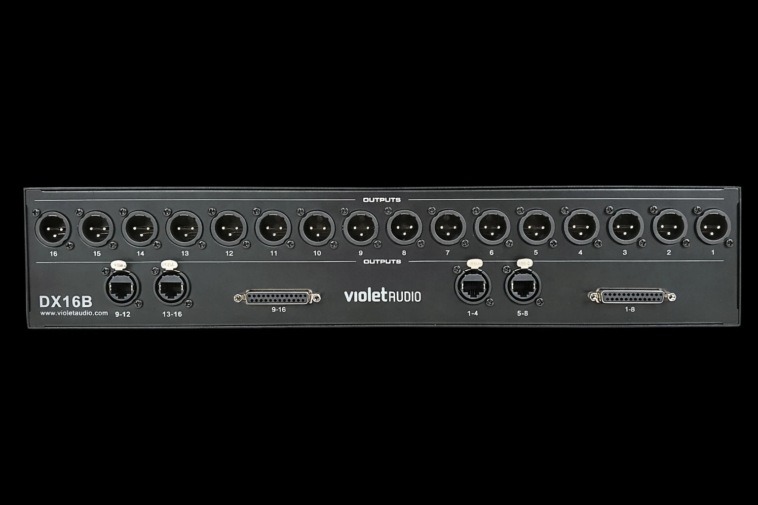 Violet Audio DX16B 16-Channel, 3-Way Passive Audio Splitter