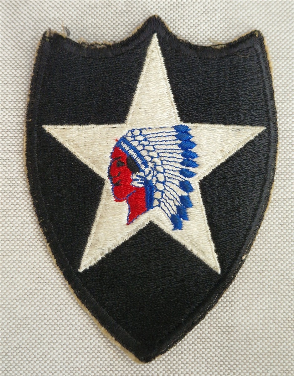 WW2 American patch 2nd Infantry Division