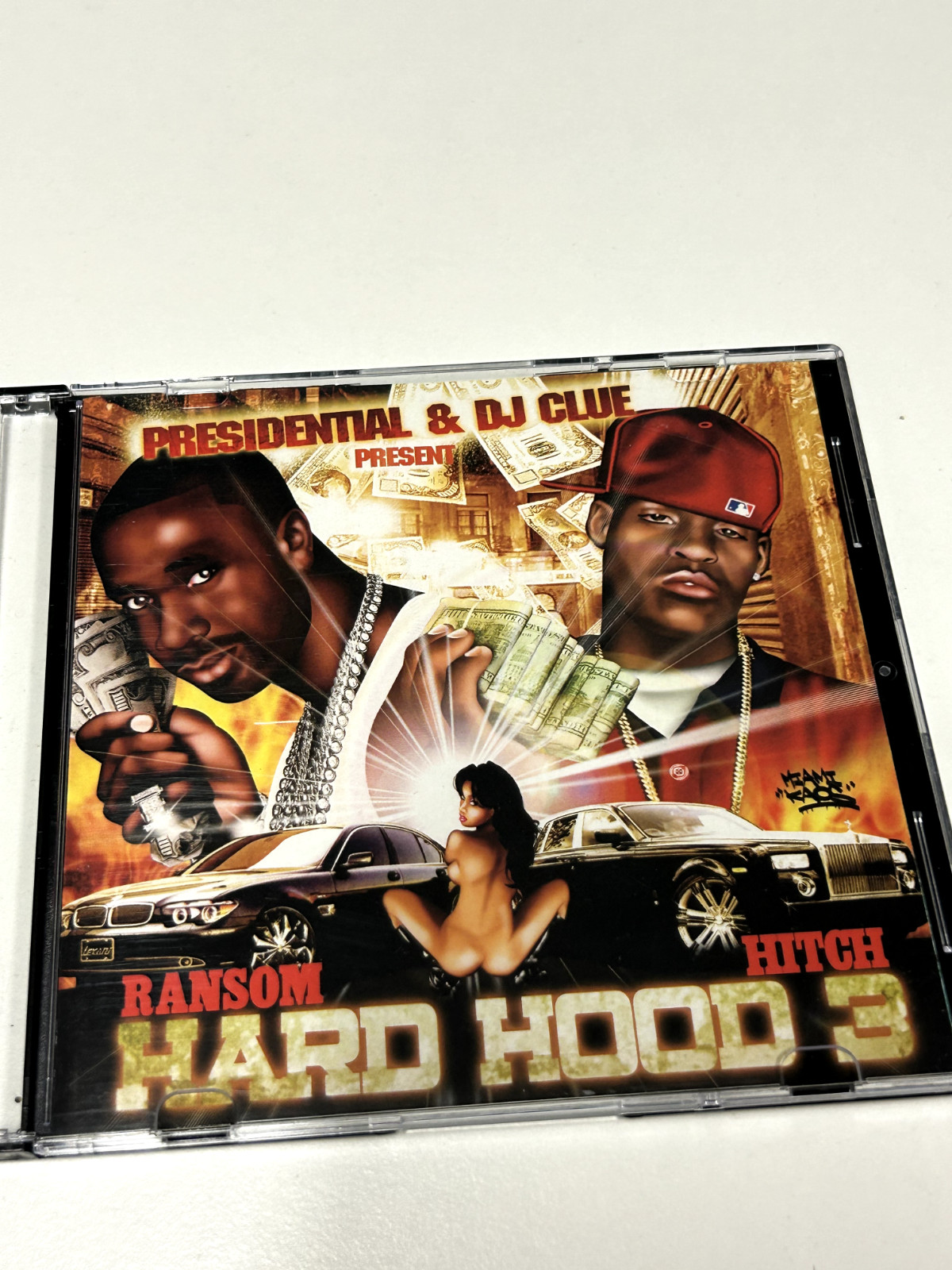 DJ CLUE THE A-TEAM RANSOM HITCHCOCK HARD HOOD CLASSICS 3 DESERT STORM MIXTAPE CD