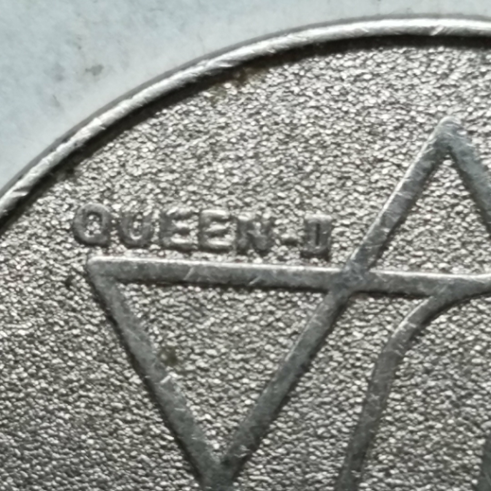 Queen-II Moo Coin Token 1-Inch Diameter