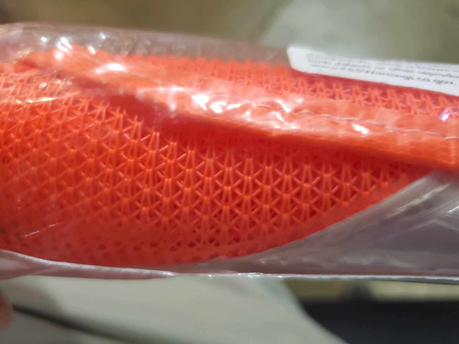 Heavy Duty 3' Warning Whip, Orange Safety Flag, Hex base, Threaded Base.