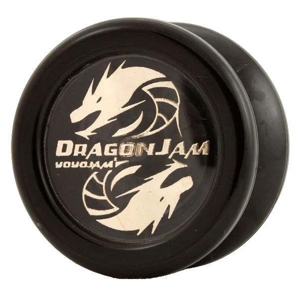 YOYO JAM DRAGONJAM PROFESSIONAL YO-YO (BLACK) YOYOJAM BRAND NEW IN DAMAGED BOX