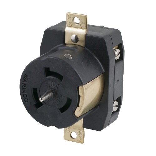 Marinco Power Products CS6369.OEM Receptacle Master/50, 50 Amp, 125V/250V