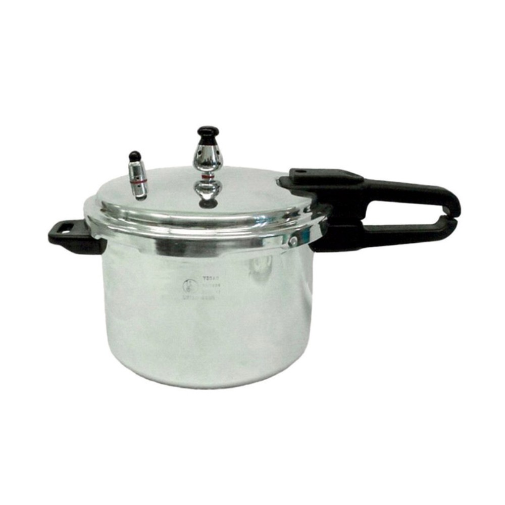 Bene Casa Polished Aluminum Pressure Cooker 4.2 qt