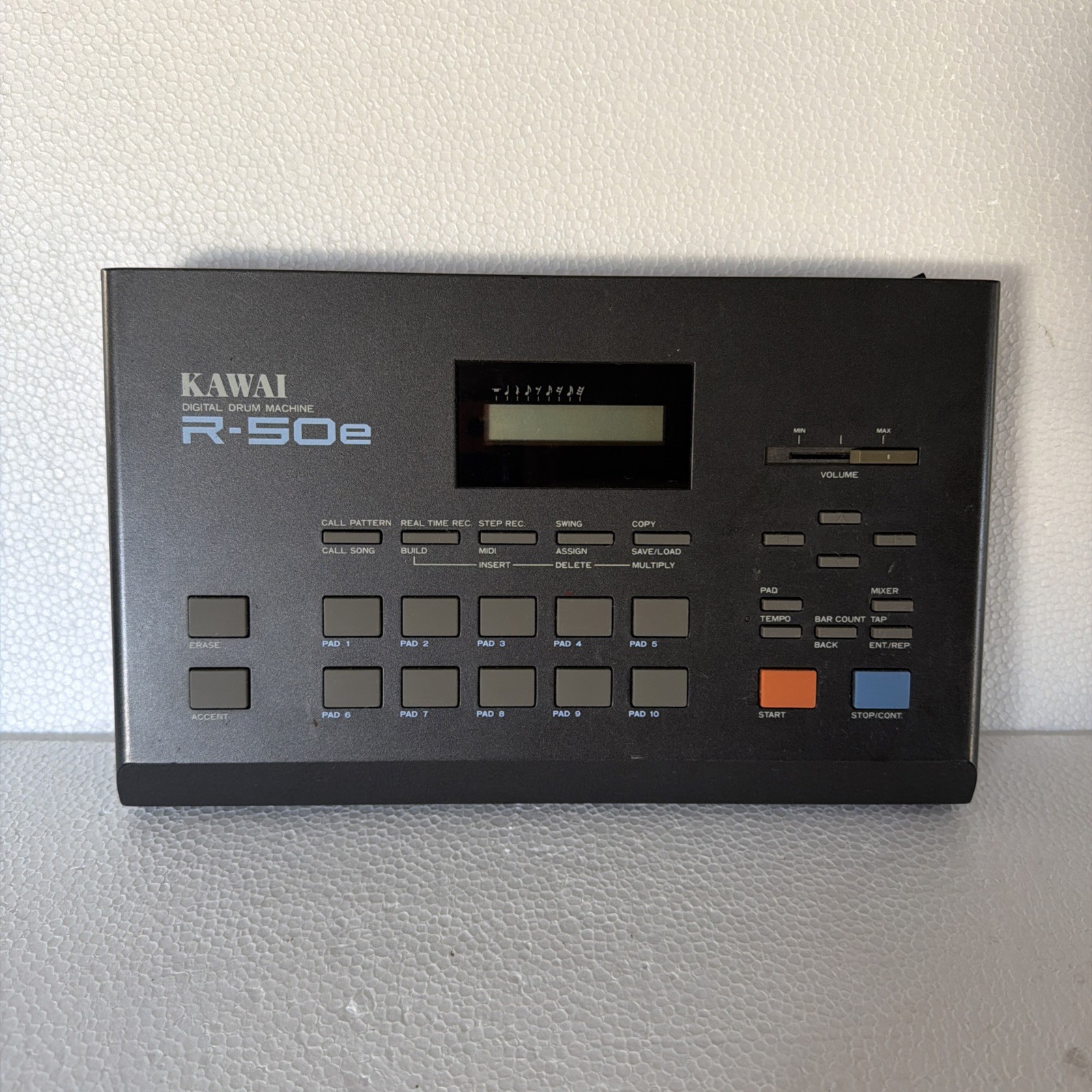 Kawai R-50e Digital Drum Machine Japan Vintage Rare / Untested