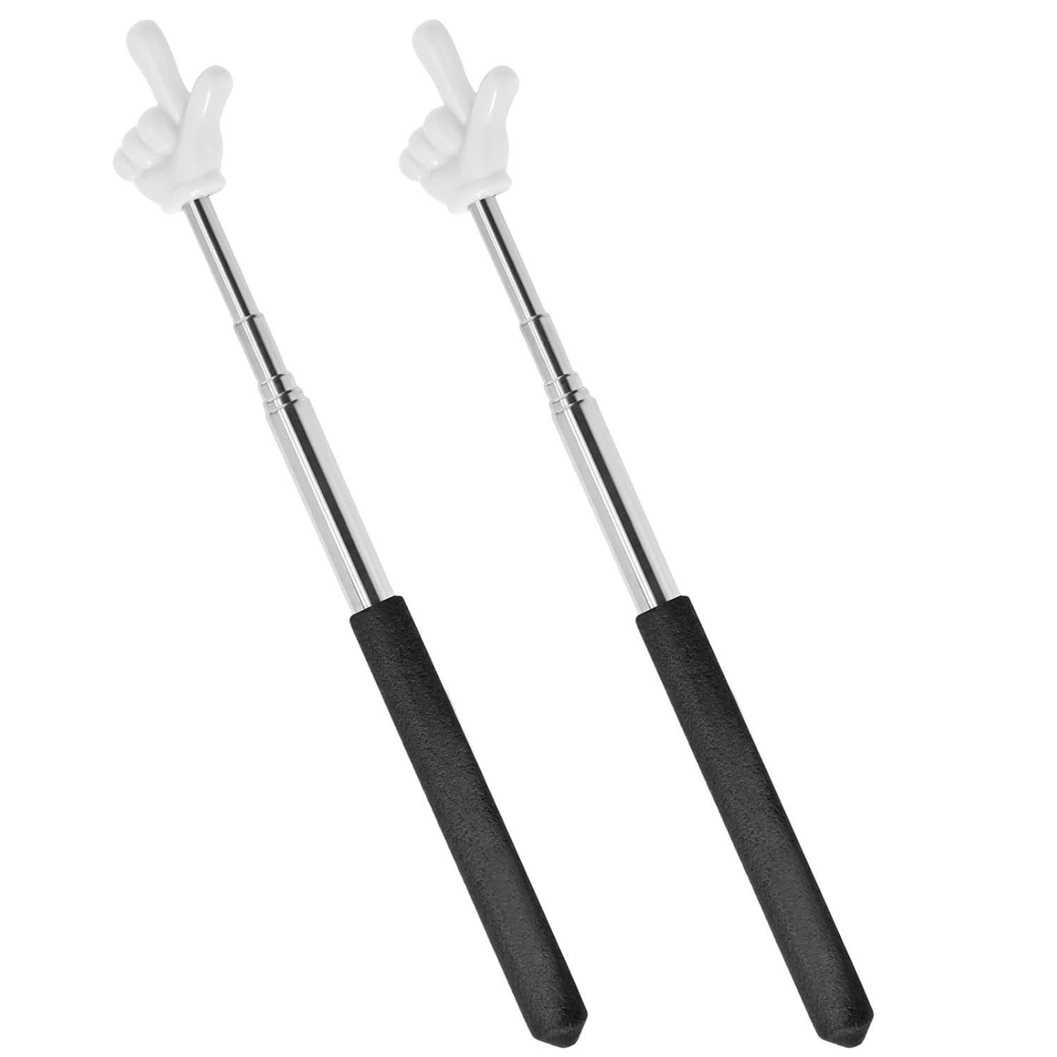 2 Pack Telescoping Teachers Pointer - Versatile Retractable Hand Pointers for Te