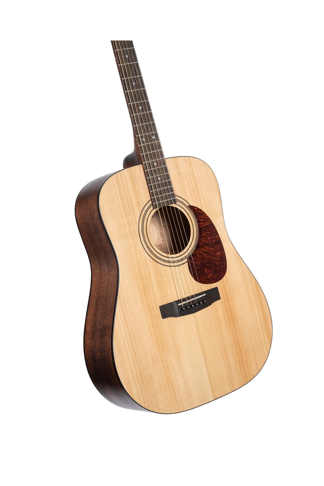 Cort 6 String Acoustic Guitar Pack, Right, Open Pore, Full (EARTHPACKOP-A)
