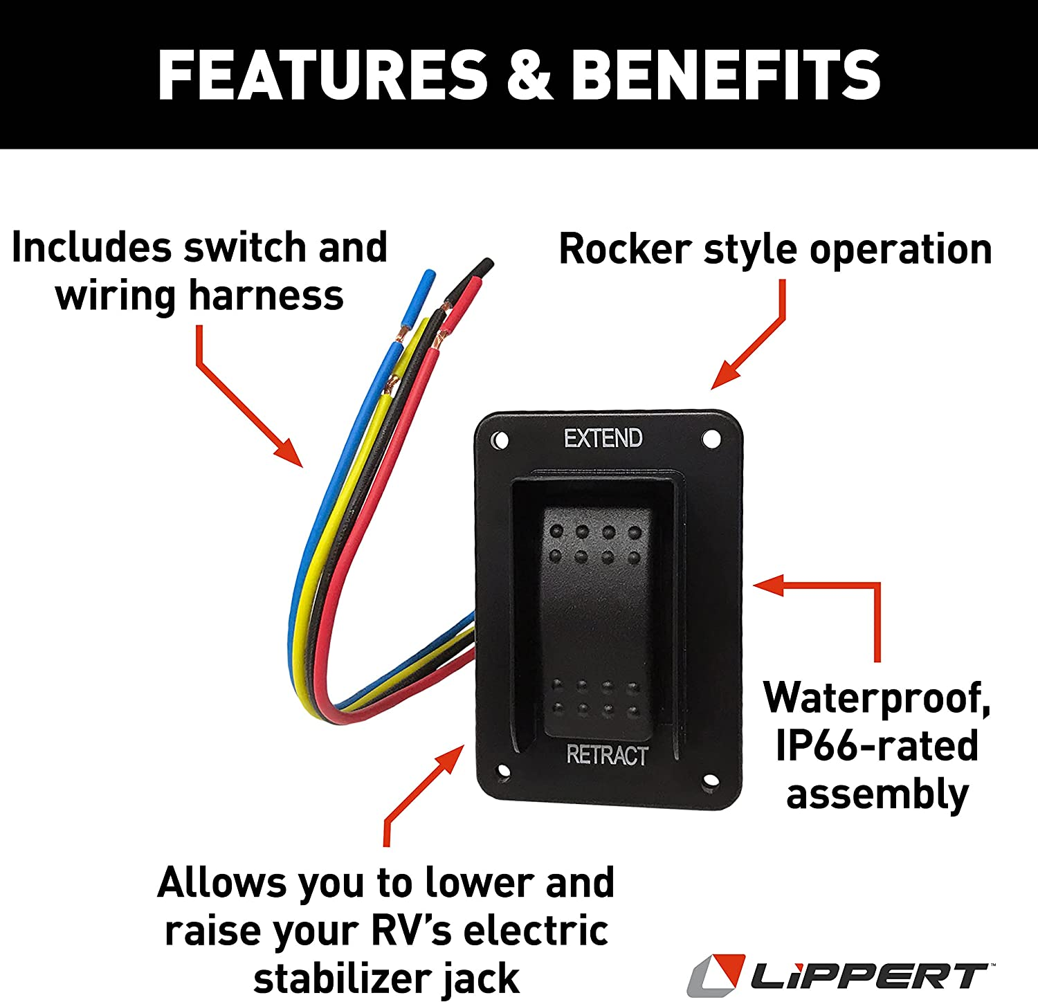 Power Stabilizer Switch - Black