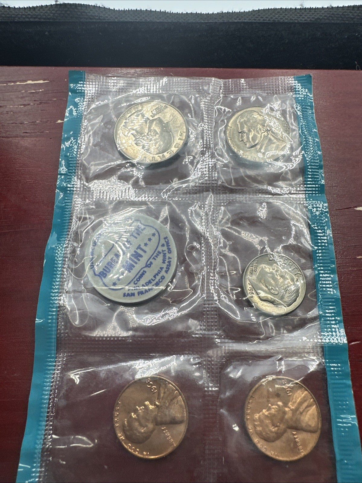 1968 U.S. Mint Uncirculated Coin Set – P, D & S Mints – Complete Sealed