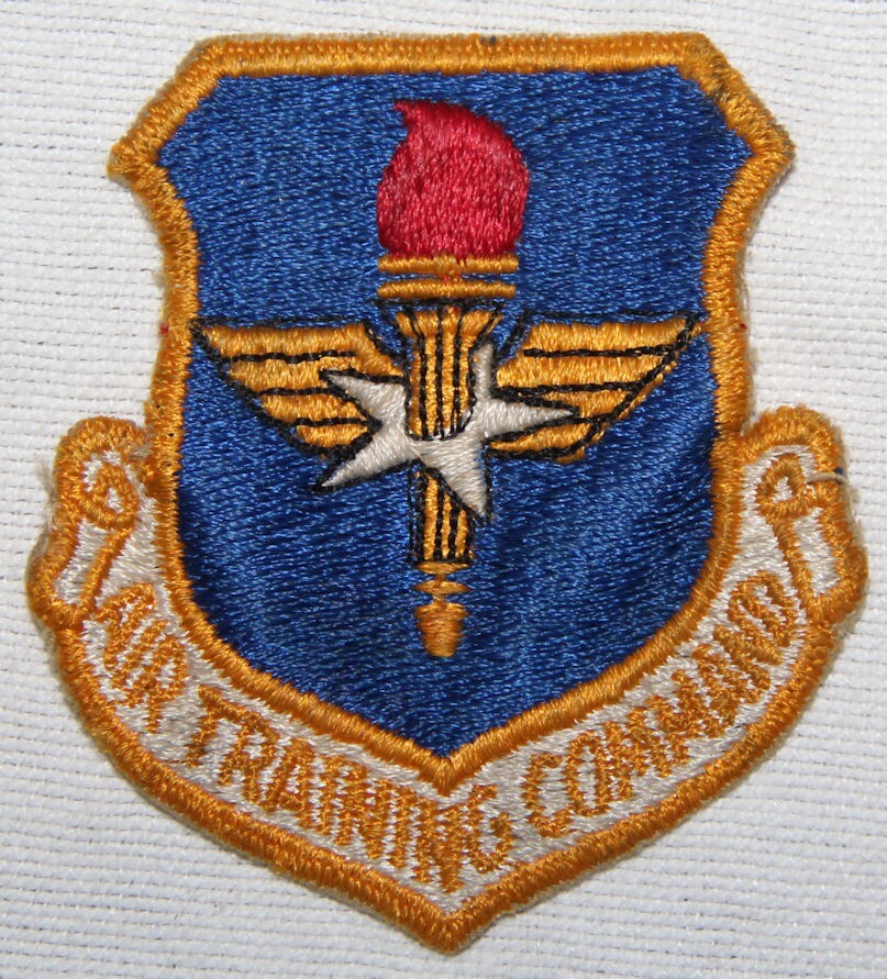 ORIGINAL U.S. AIR FORCE AIR TRAINING COMMAND PATCHES, FULL COLOR & SUBUED