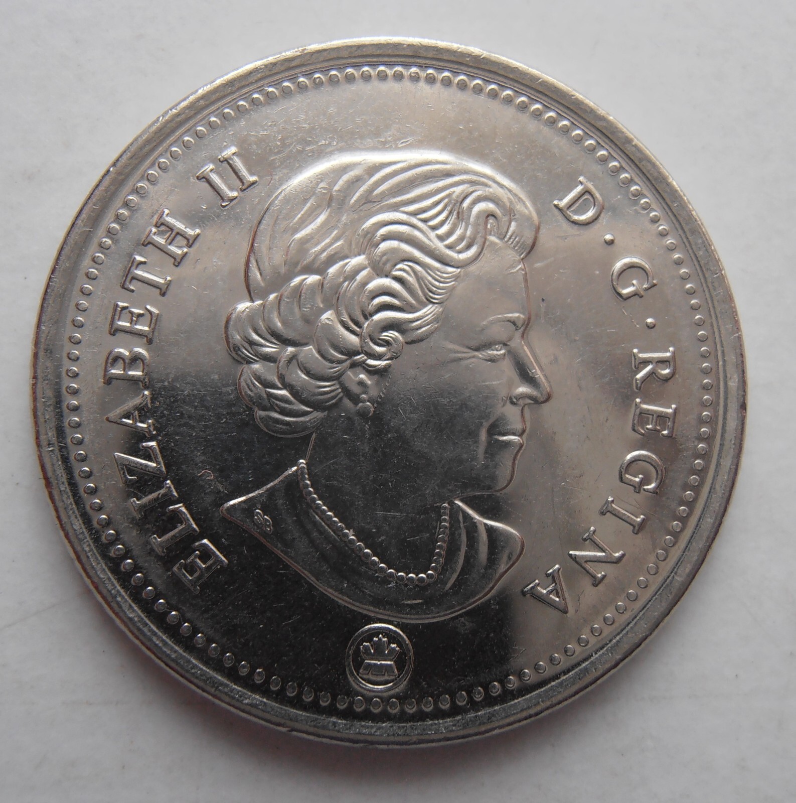 CANADA 25 CENTS 2020