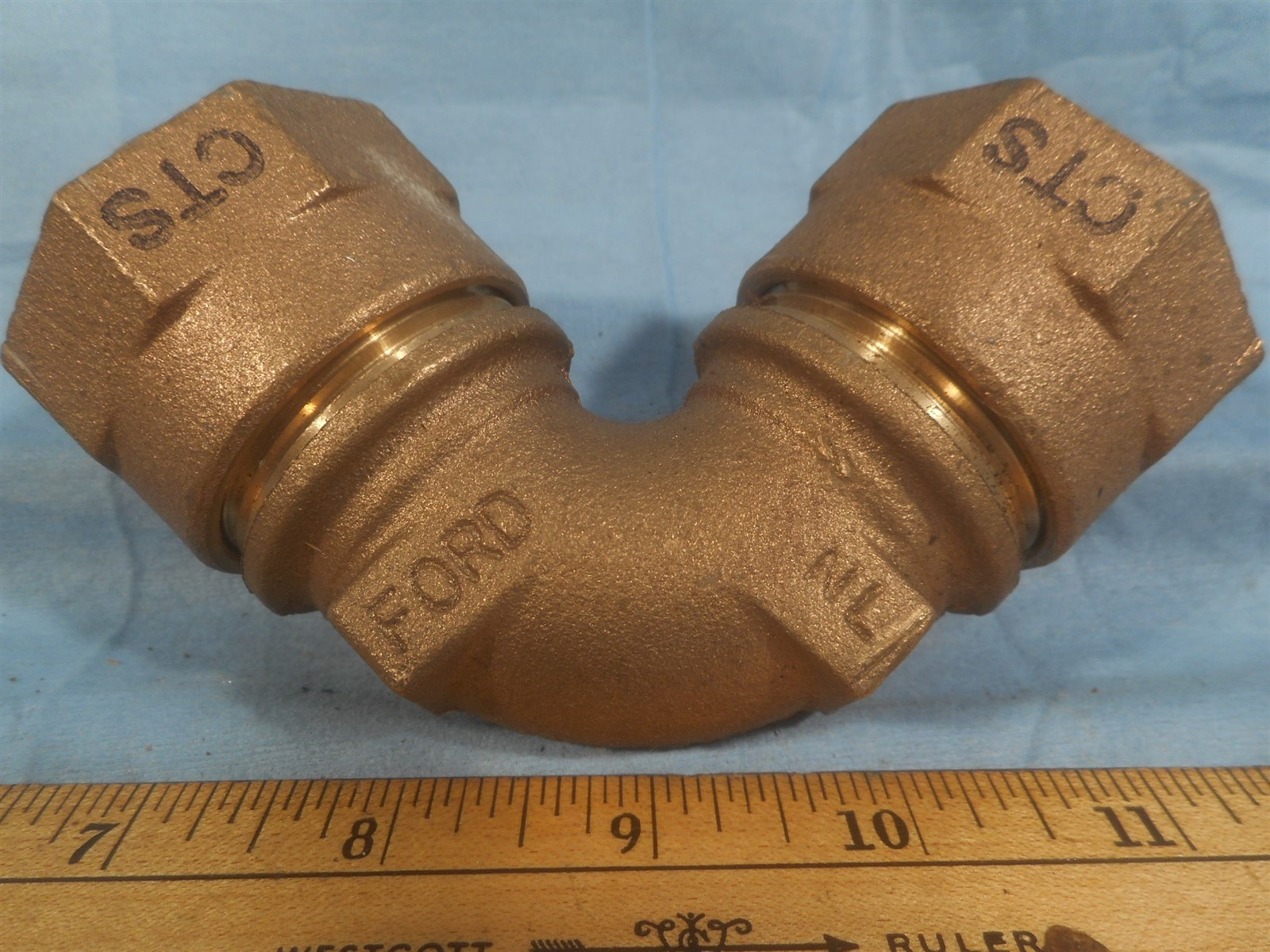 Ford 90⁰ Elbow CTS NL Brass