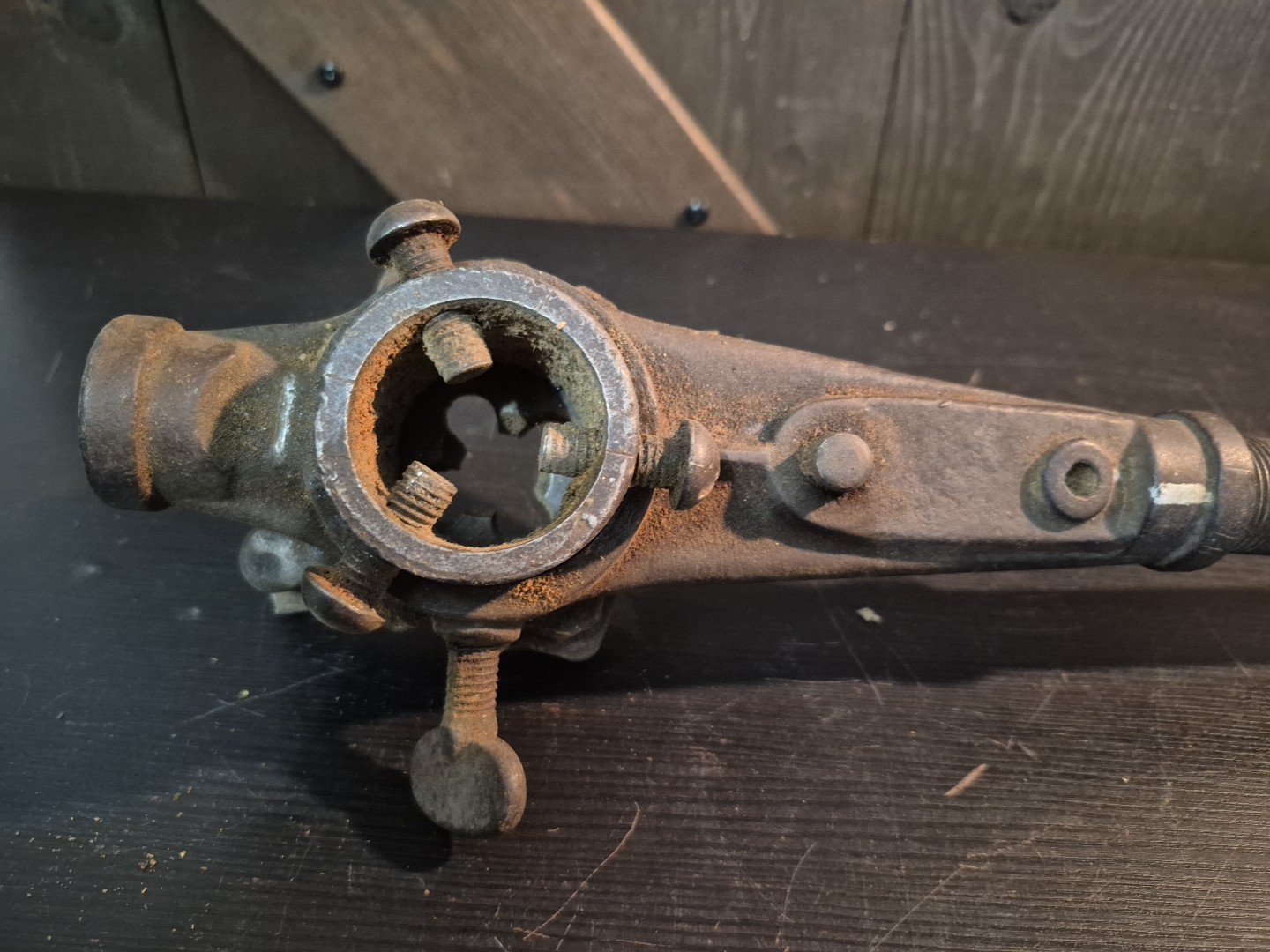 VTG Antique Square Die Pipe Threader Antique Rare