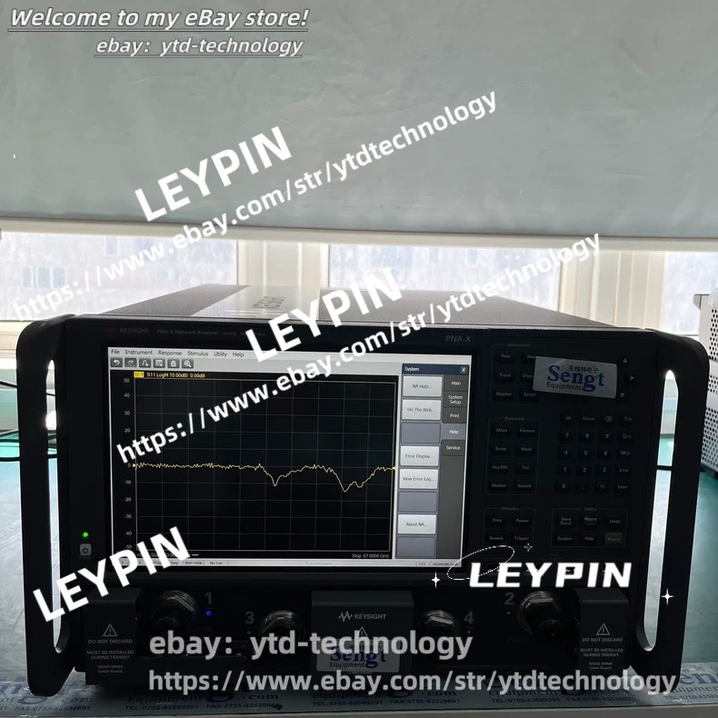 1PC Keysight N5247B 67G Netwk Analyzer 4 Channels#ytd