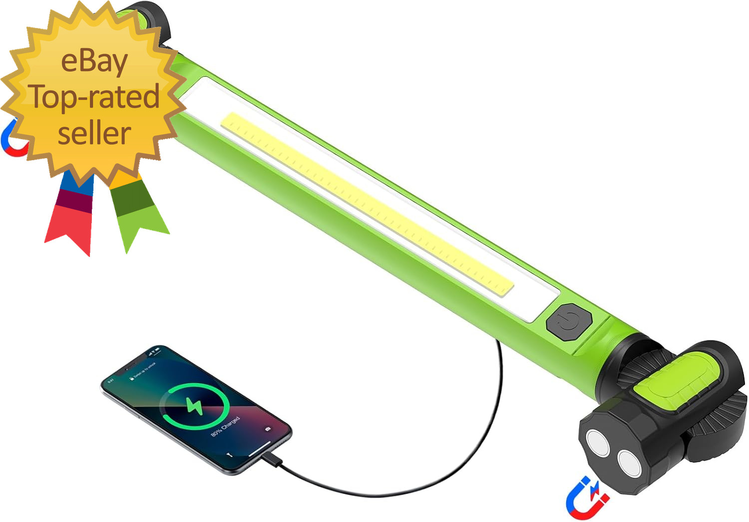 Mechanic Work Light 3000LM Magnetic Work Lights 5200Mah Rechargeable LED Work