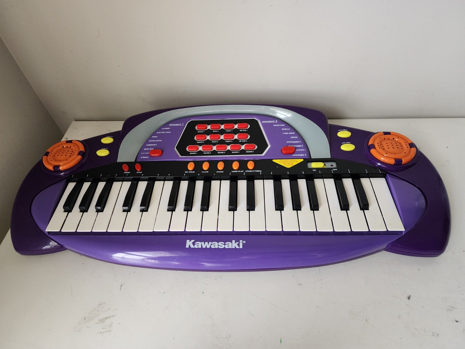 RARE Kawasaki Keyboard Piano, TESTED AND WORKS!