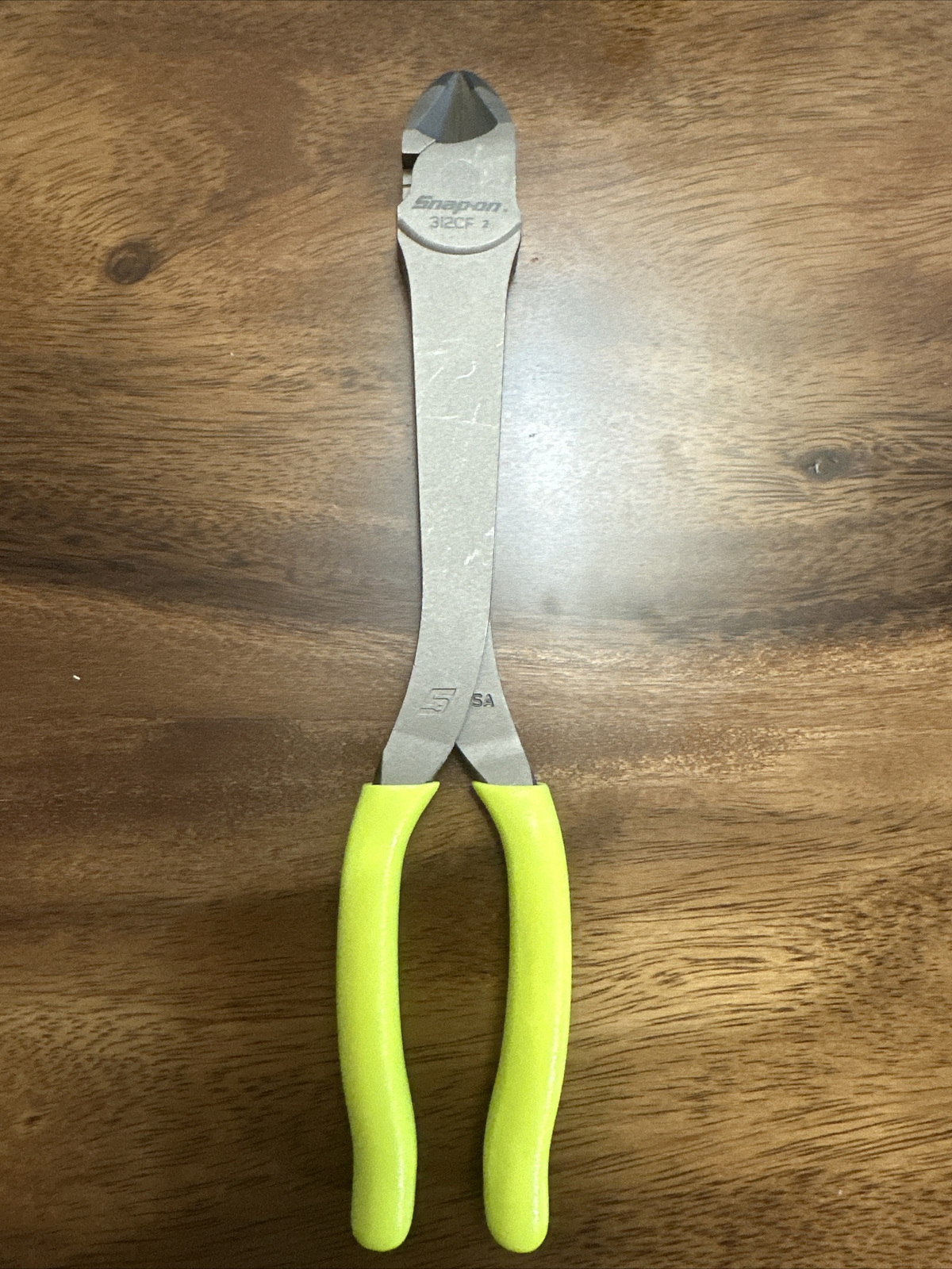 *NEW* Snap On 312CF HI VIZ - 11" Heavy Duty Diagonal Cutters FAST & FREE SHIP