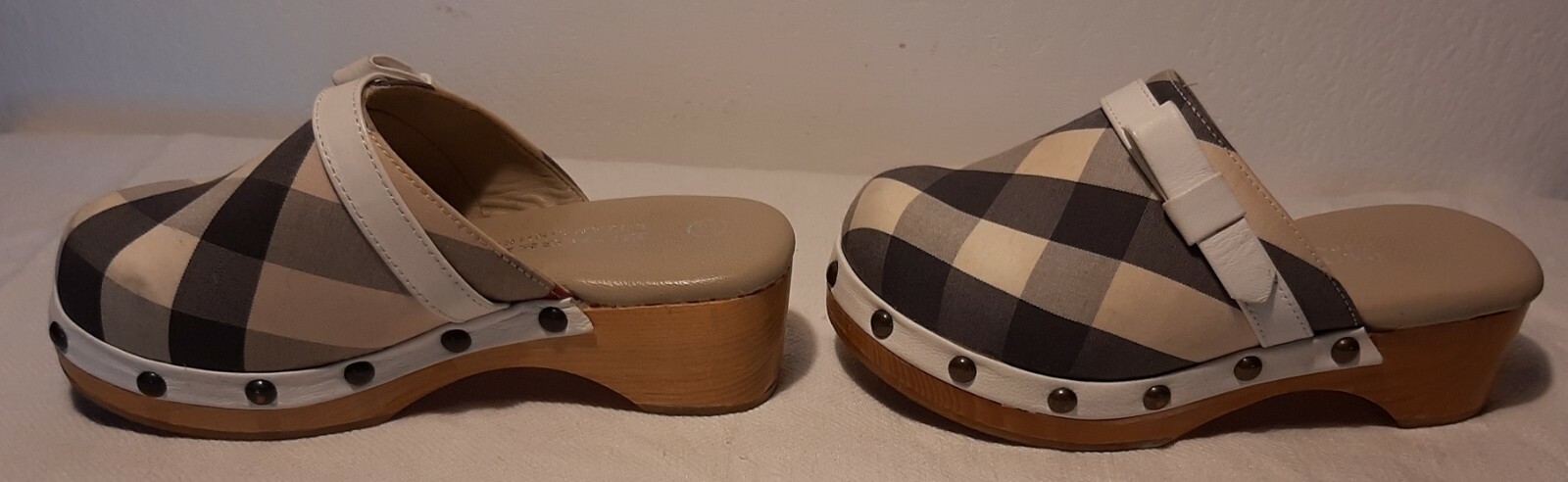 BURBERRY Children's Clogs No. 27 Signed Original Clogs
