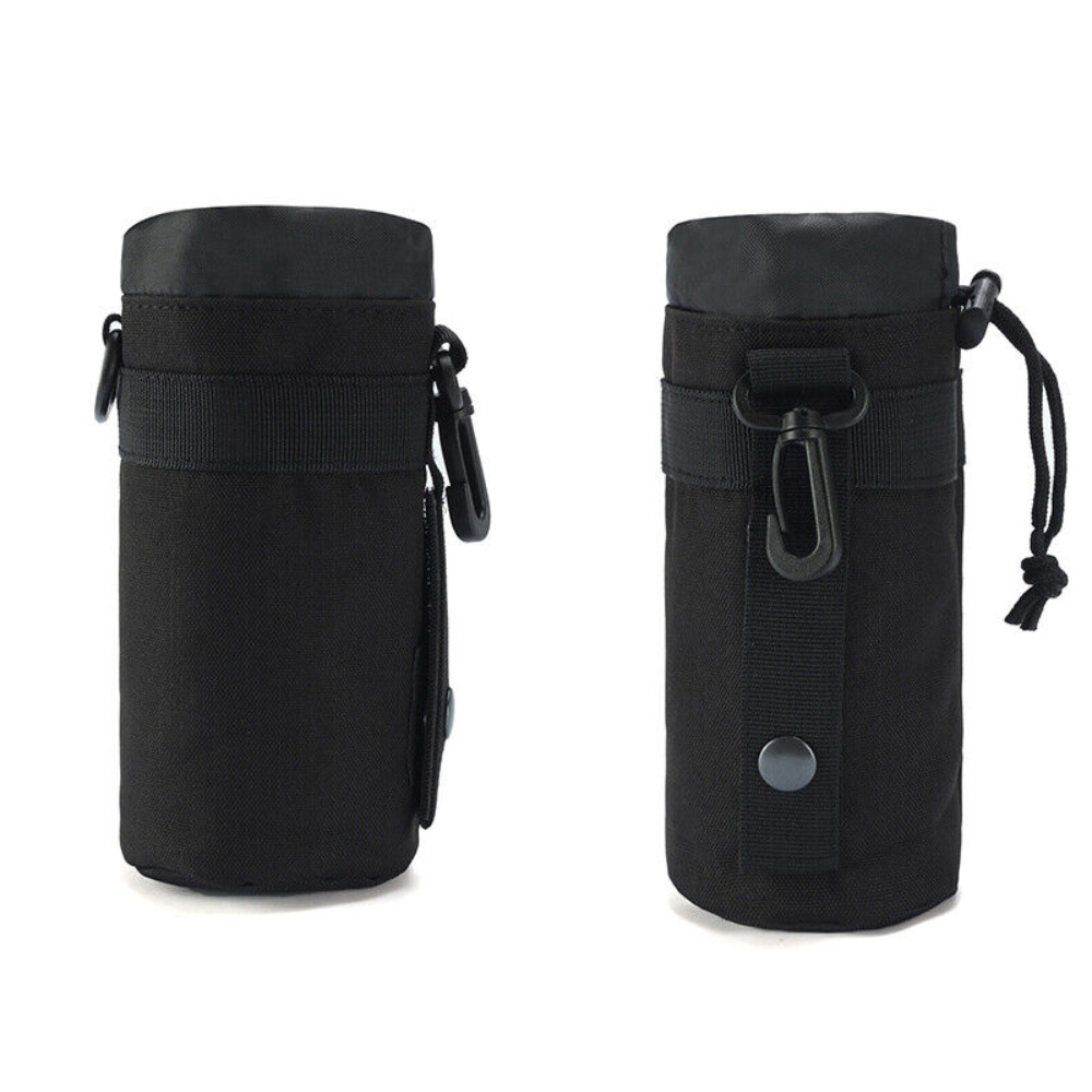 Tactcail Molle Foldable Water Bottle Pouch Kettle Holder Hydration Carrier Bag
