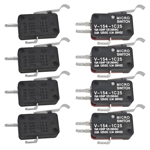 Golf Cart Micro Switch Kit 4Pcs 1014807 & 4Pcs 1014808 for Club Car Golf Cart