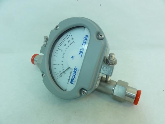 182376 New-No Box; Brook Instrument 3810GAD08BABA1A00000 Flow Meter; 1/2" NPT
