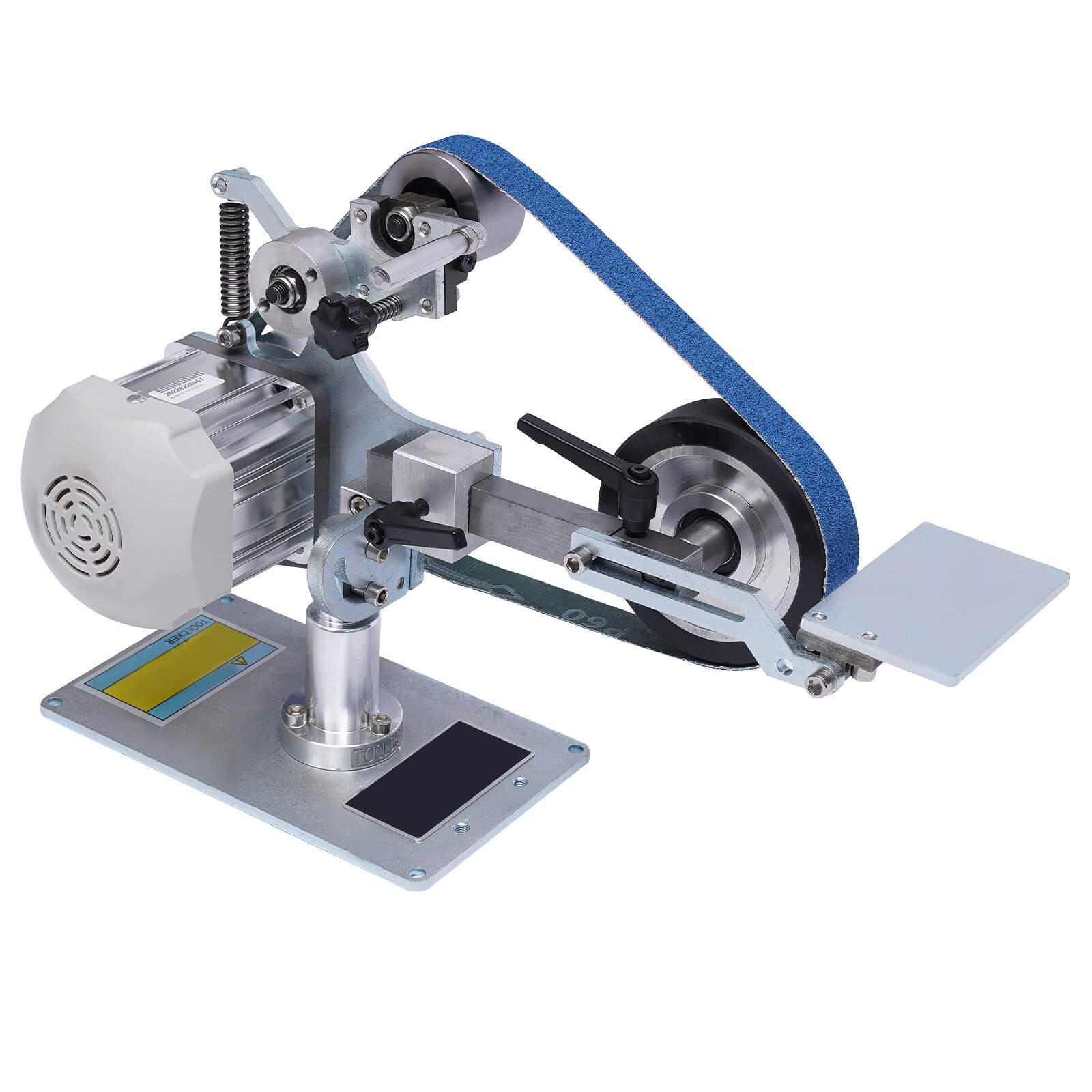 Belt Sander Bench Grinder Knife Sharpener with Large Table Polishing Sander