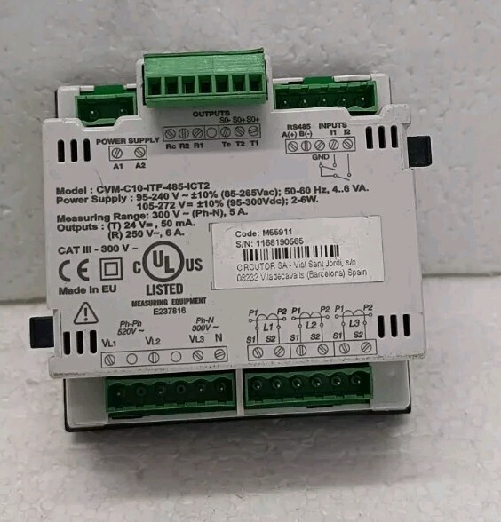 1 pc Circutor CVM-C10 CVM-C10-ITF-485-ICT2 Power Analyzer Free Delivery