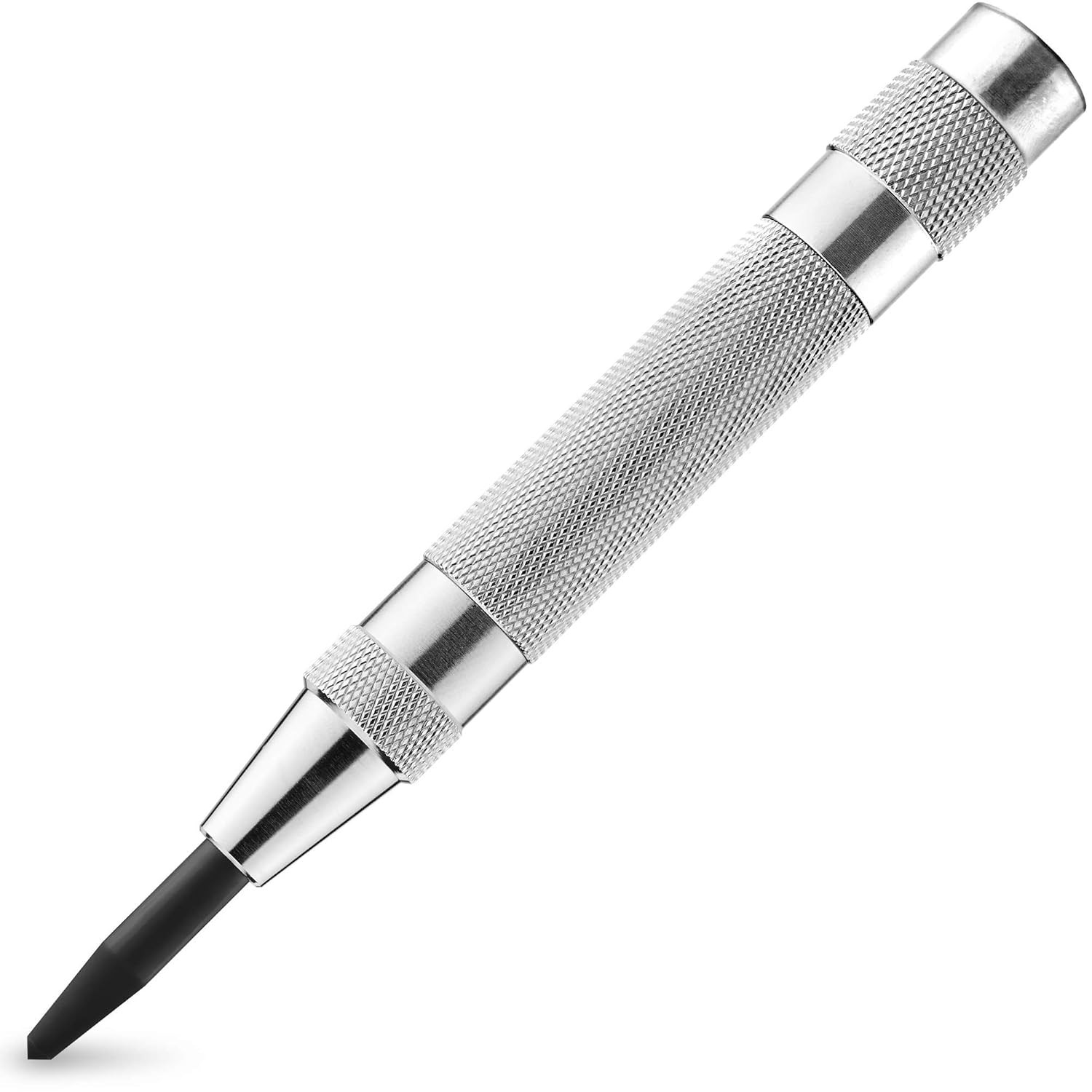 Automatic Center Punch 6in Adjustable Spring Loaded Drill Hole Starter