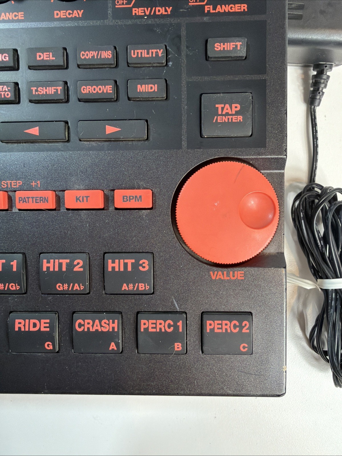 BOSS Dr. Groove DR 202 Drum Machine (LCD SCREEN DOES NOT WORK)