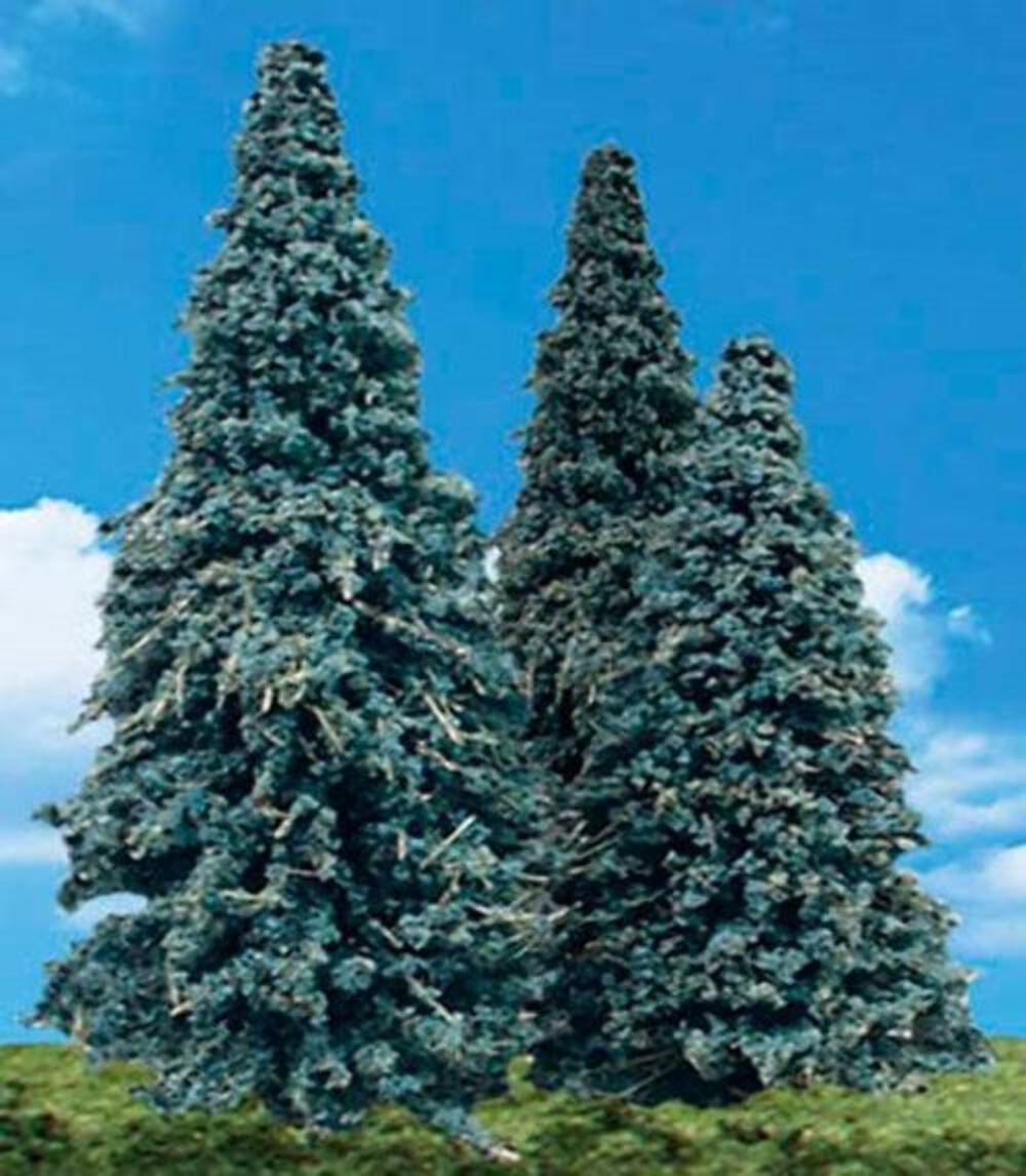 Woodland Scenics TR3569 N/HO Blue Needle Trees 3.5-5.5" Scenery Greenery